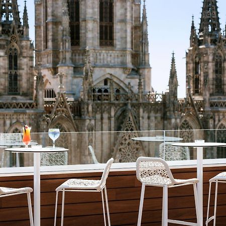 Lamaro Hotel Barcelona Bagian luar foto Terrace of the hotel