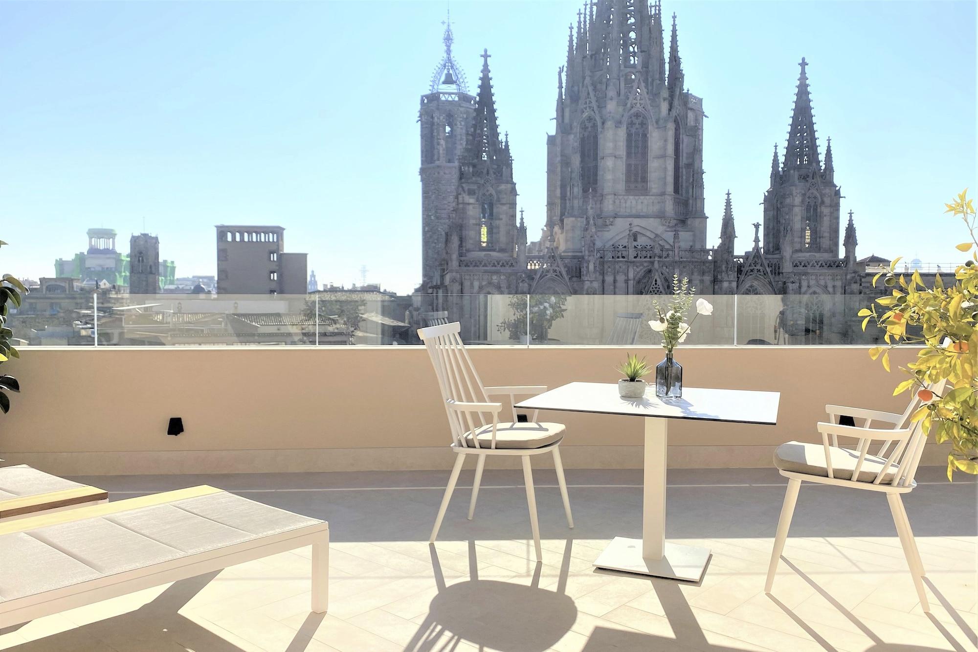 Lamaro Hotel Barcelona Bagian luar foto