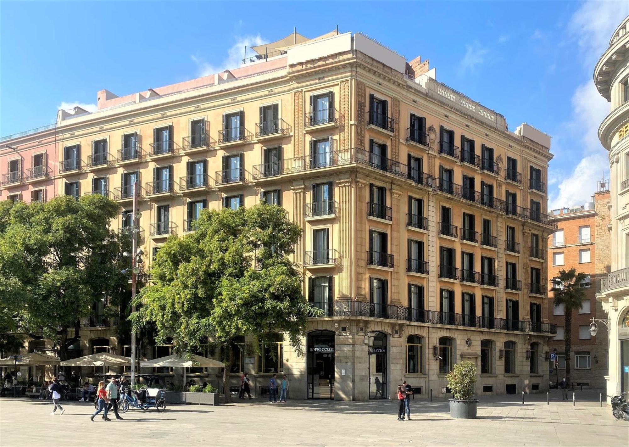 Lamaro Hotel Barcelona Bagian luar foto