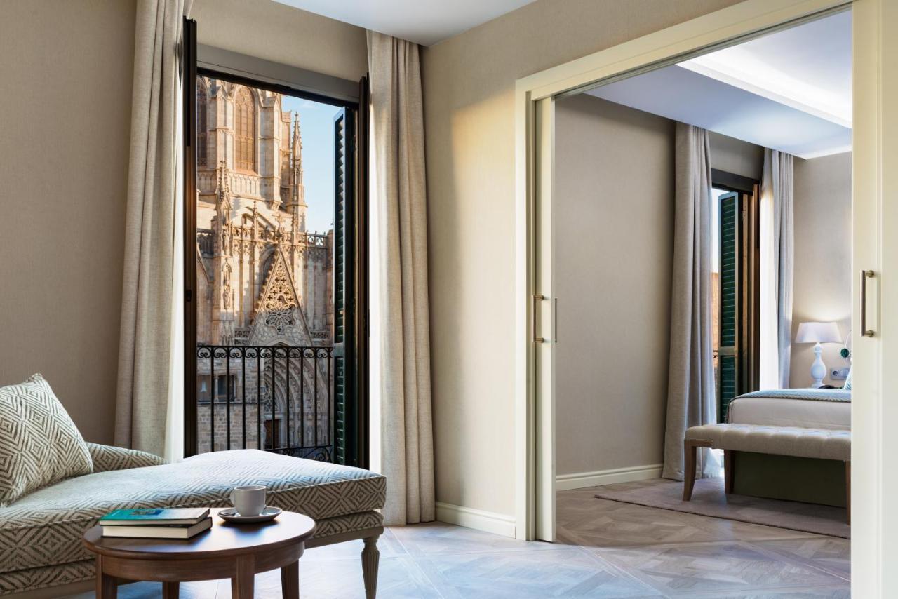 Lamaro Hotel Barcelona Bagian luar foto A room at the hotel