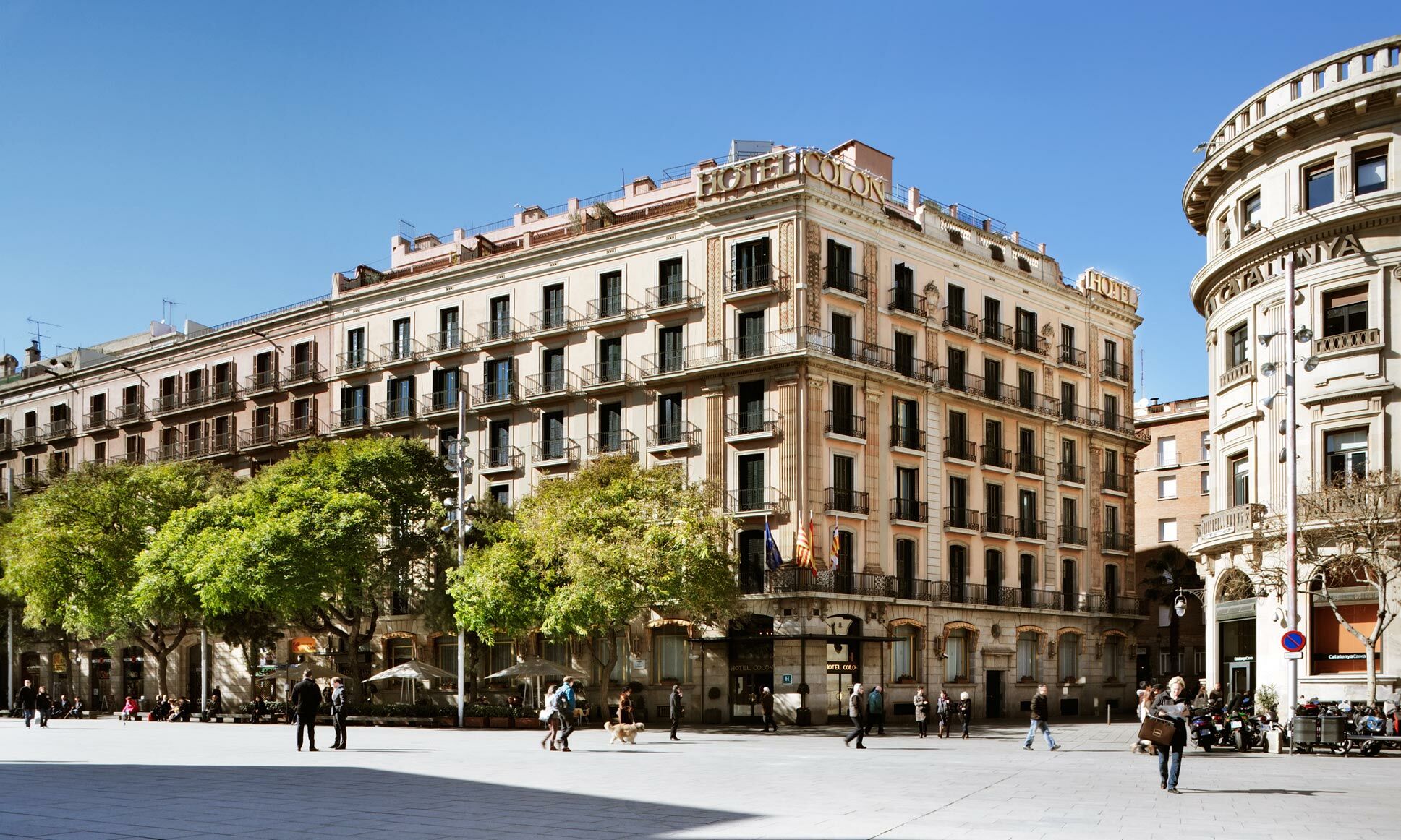 Lamaro Hotel Barcelona Bagian luar foto Casa Thomas